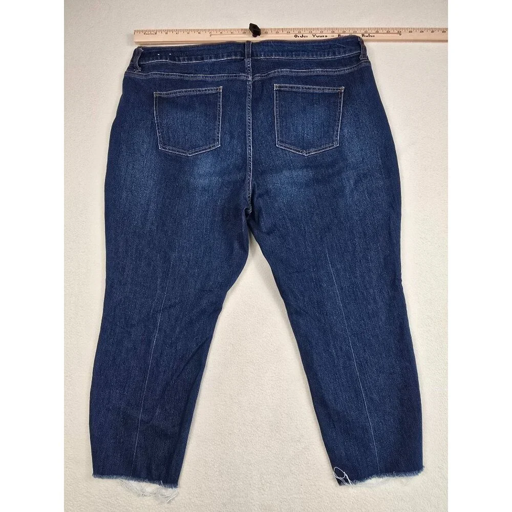 Old Navy Womens 5 PAIRS Jeans Size 22L 22 Long Mid-Rise Denim - Picture 15 of 16